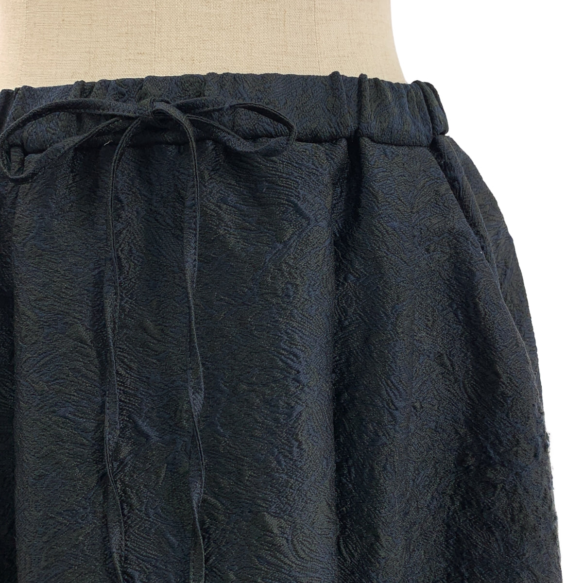 ebure | 全身提花抽繩裙 | 尺寸 38 | 女款