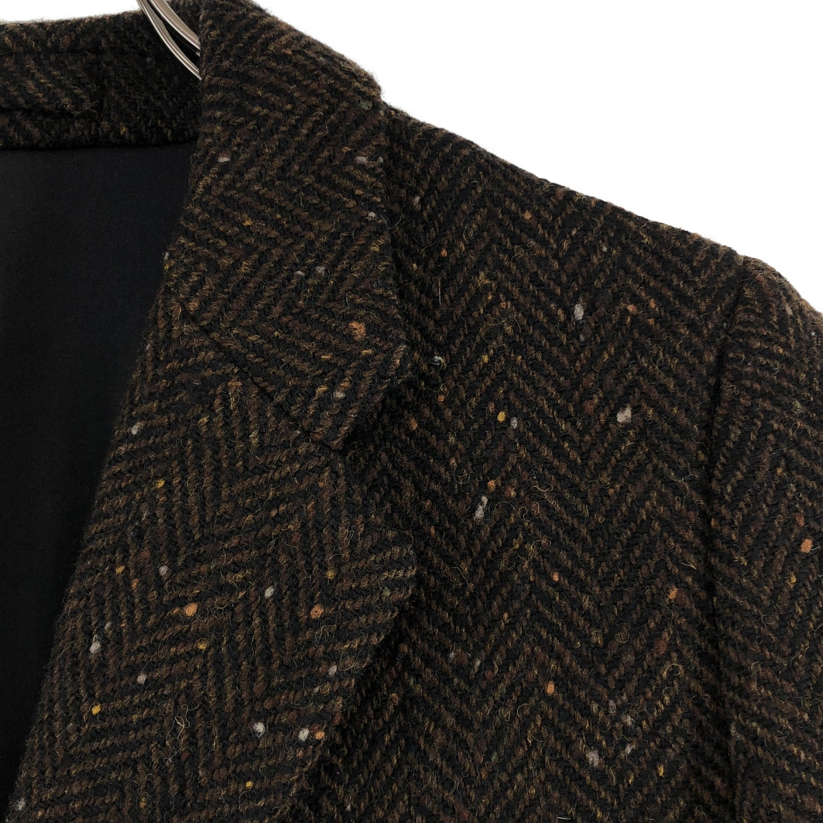 MARGARET HOWELL / マーガレットハウエル | 2019AW | HERRINGBONE WOOL SOFT CITY COAT ヘリンボーン チェスターコート | I | レディース