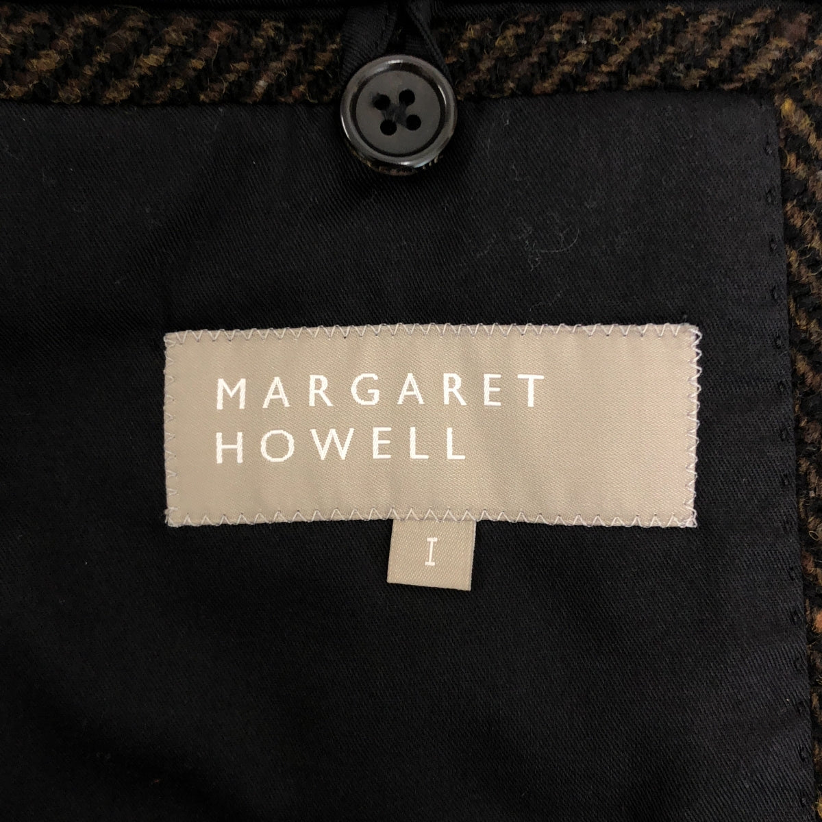 MARGARET HOWELL / マーガレットハウエル | 2019AW | HERRINGBONE WOOL SOFT CITY COAT ヘリンボーン チェスターコート | I | レディース