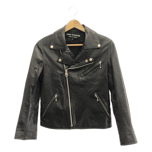 JUNYA WATANABE COMME des GARCONS / Junya Watanabe | 2009AW | Cow leather rider jacket | XS | Women's