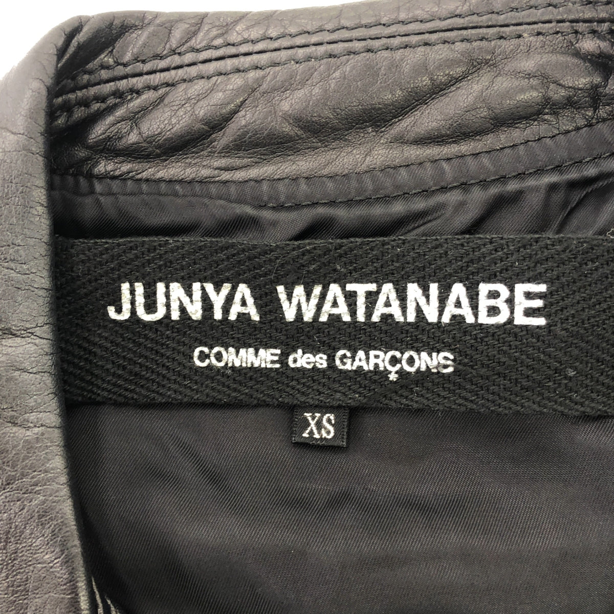 JUNYA WATANABE COMME des GARCONS / 준야와타나베 | 2009AW | 카우레자 라이더스 재킷 | XS | 여성