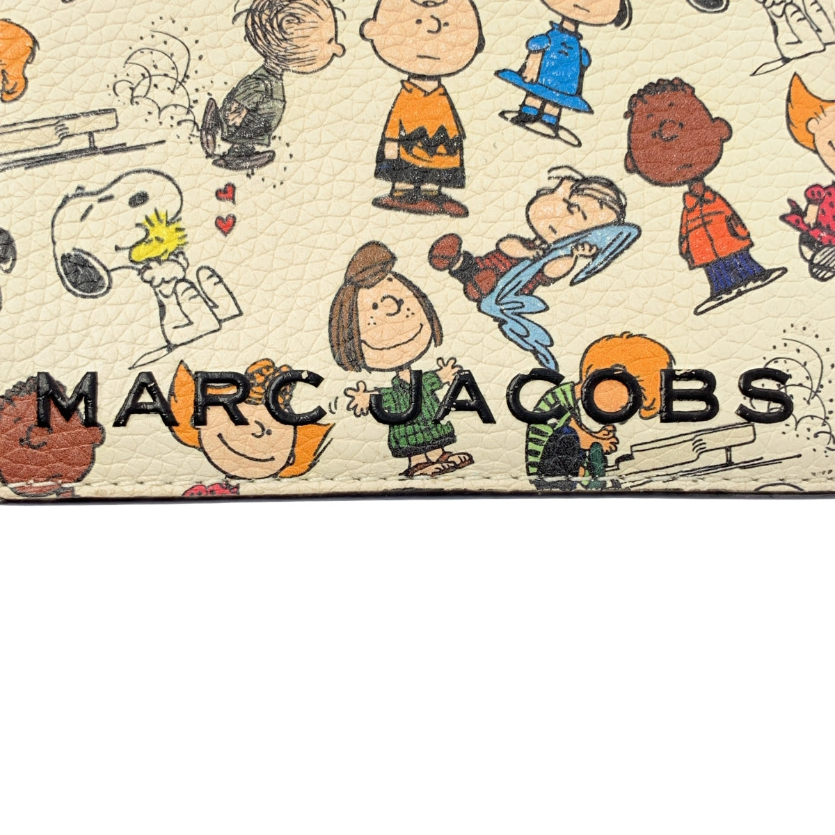 MARC JACOBS / マークジェイコブス | × PEANUTS / ピーナッツコラボ 総柄 フラグメント カード コイン ケース |