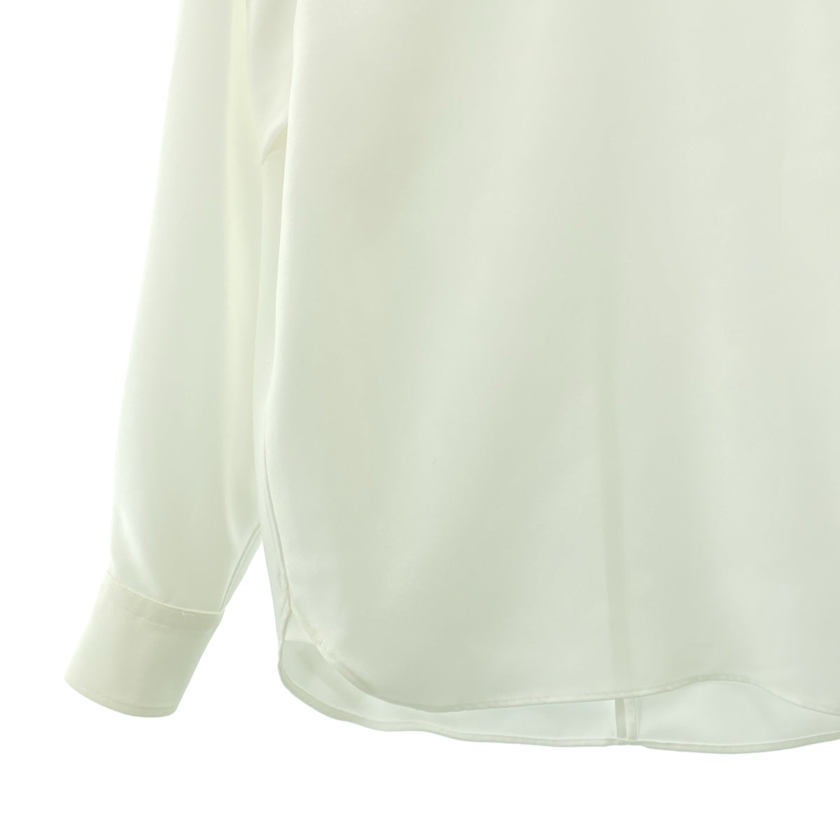 HYKE / 하이크 | 백 Zip 하이넥 풀오버 셔츠 컷소우 | 1 | 여성