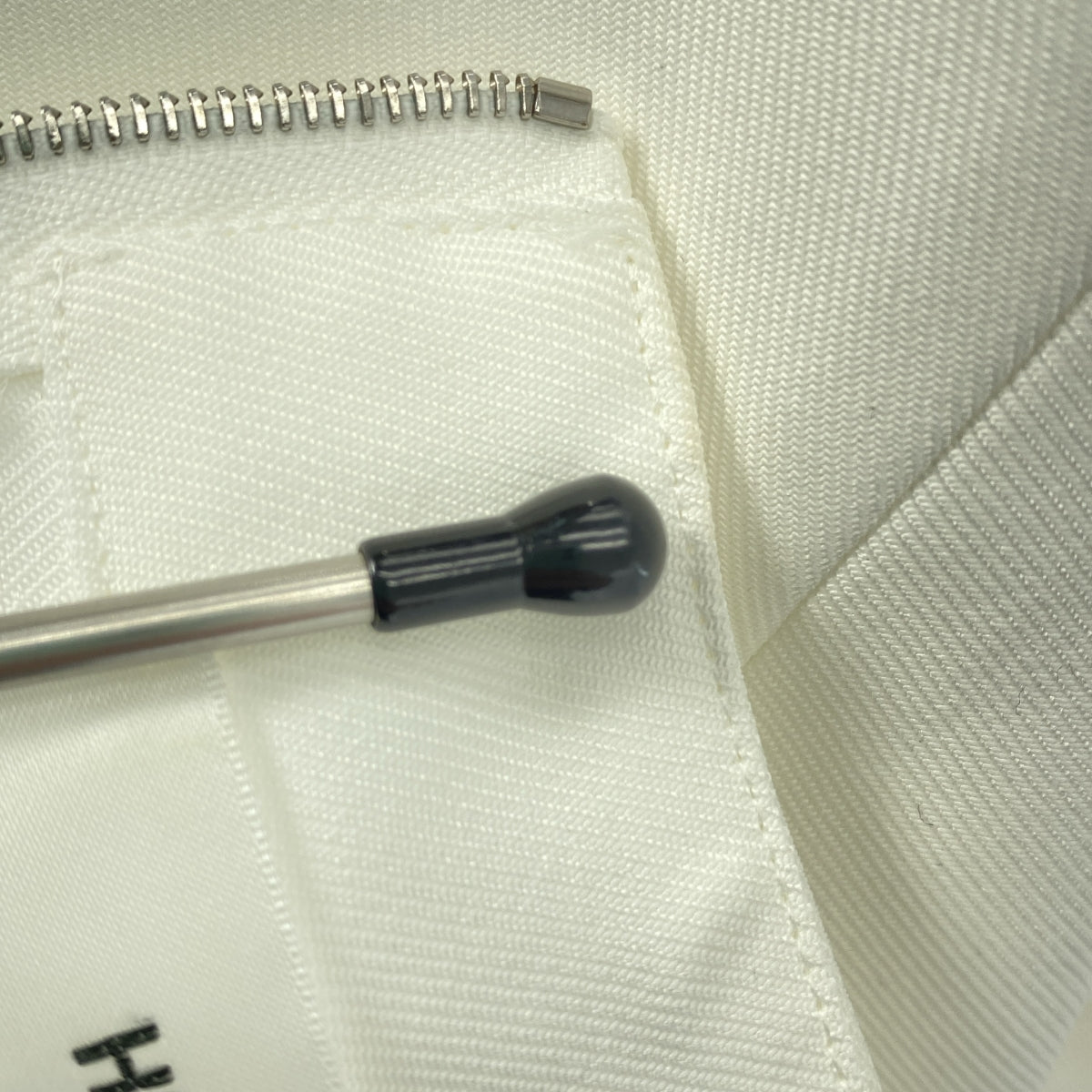 HYKE / 하이크 | 백 Zip 하이넥 풀오버 셔츠 컷소우 | 1 | 여성