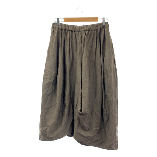 COMME des GARCONS COMME des GARCONS / コムコム | 2015SS / AD2014 | 製品染め ウールキュプラ スカートライクパンツ | M | レディース