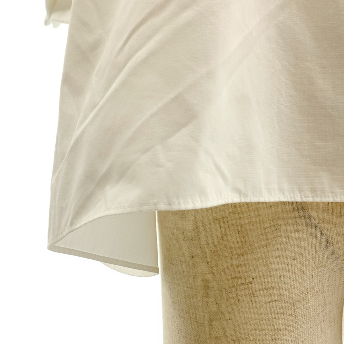 sacai | 2021 春夏 | 剪裁與縫製 / 超大標誌肩部拉鍊襯衫 | 尺寸 2 | 女款