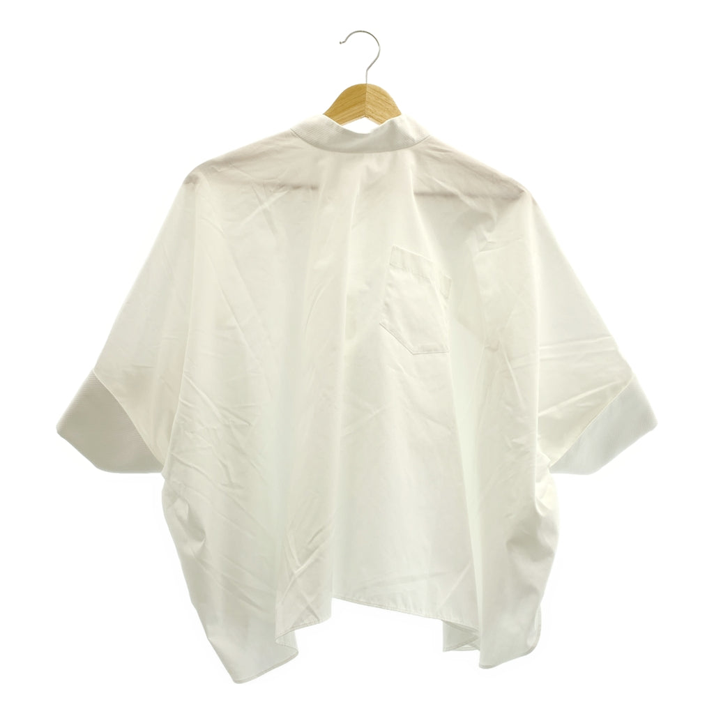 sacai | 2021 春夏 | 剪裁與縫製 / 超大標誌肩部拉鍊襯衫 | 尺寸 2 | 女款