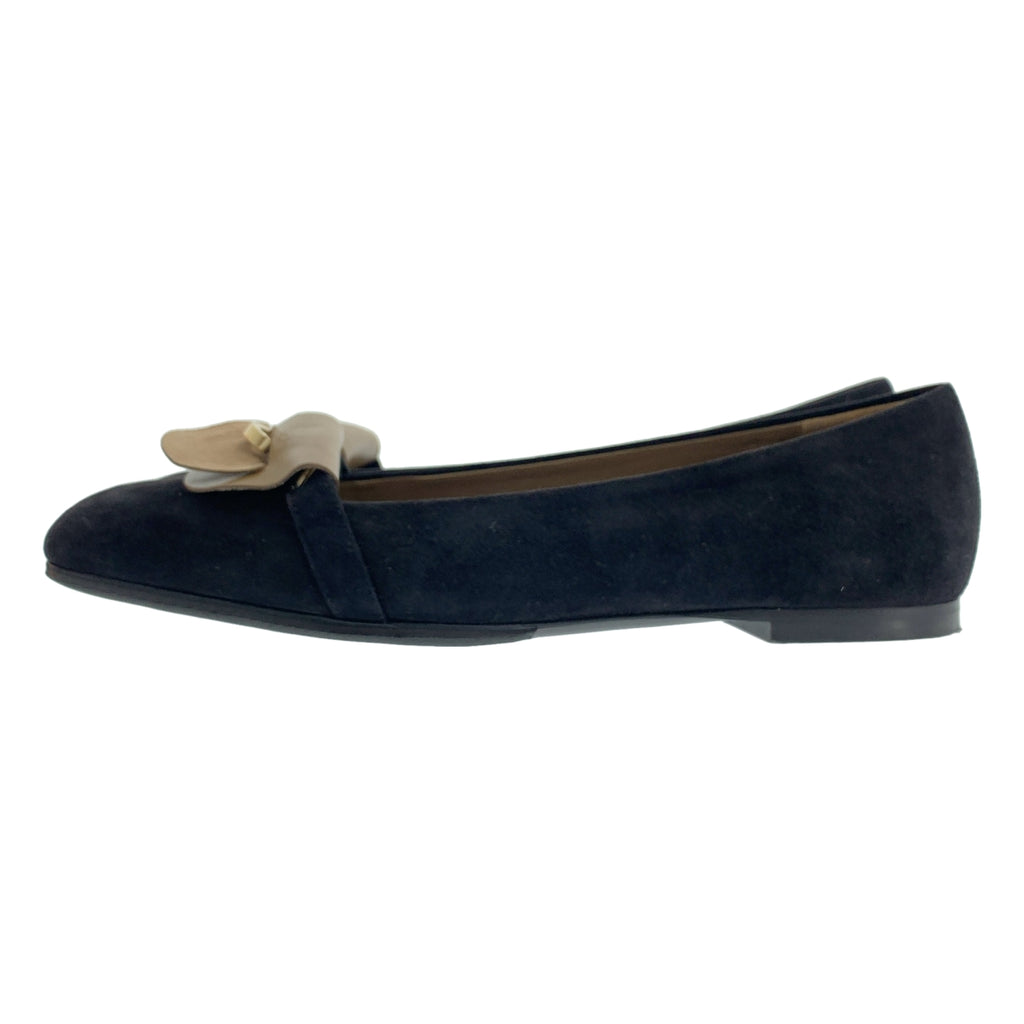 愛馬仕 | Kelly 皮革圓頭平底鞋 | 37 號 |