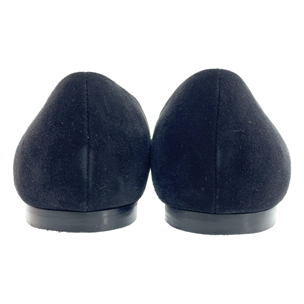 愛馬仕 | Kelly 皮革圓頭平底鞋 | 37 號 |