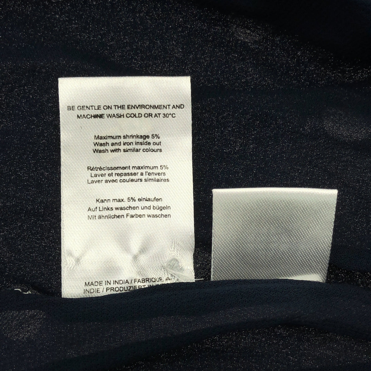 Ganni | 圓點腰帶連身裙，寬鬆，全襯裡 | 尺寸 36 | 女款