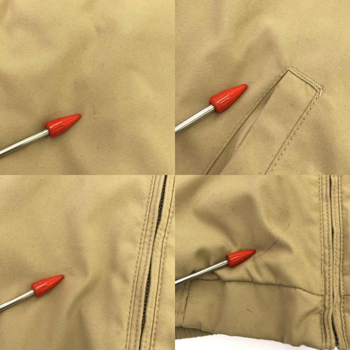 POLO BY RALPH LAUREN / ポロバイラルフローレン | 1990-2000s ヴィンテージ スイングトップ ジャケット | XL | ベージュ | メンズ
