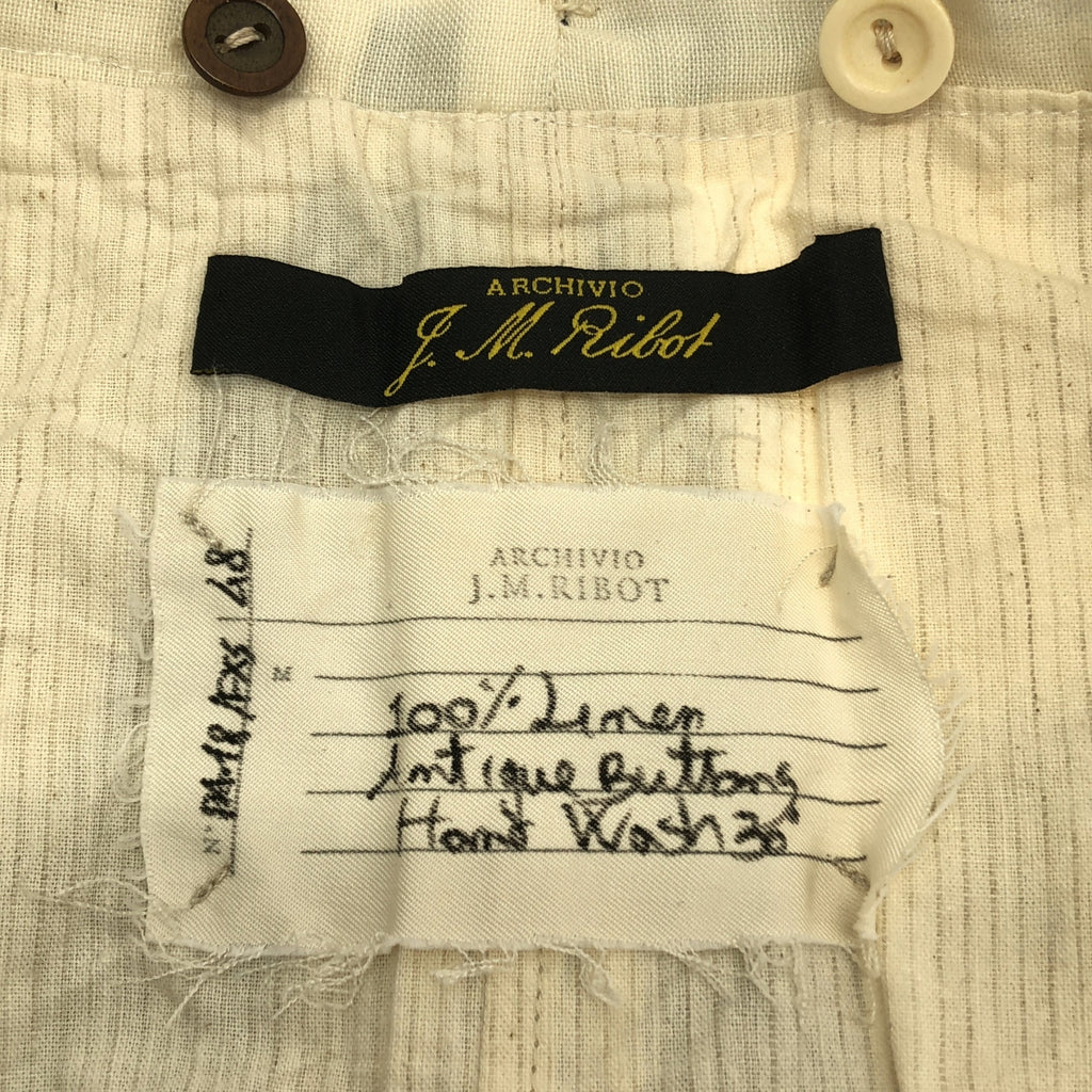 ARCHIVIO JMRibot / 아르키비오 제이엠 리봇 | PA18/FXS / stripe trousers / 스트라이프 트라우저 팬츠 | 48 |