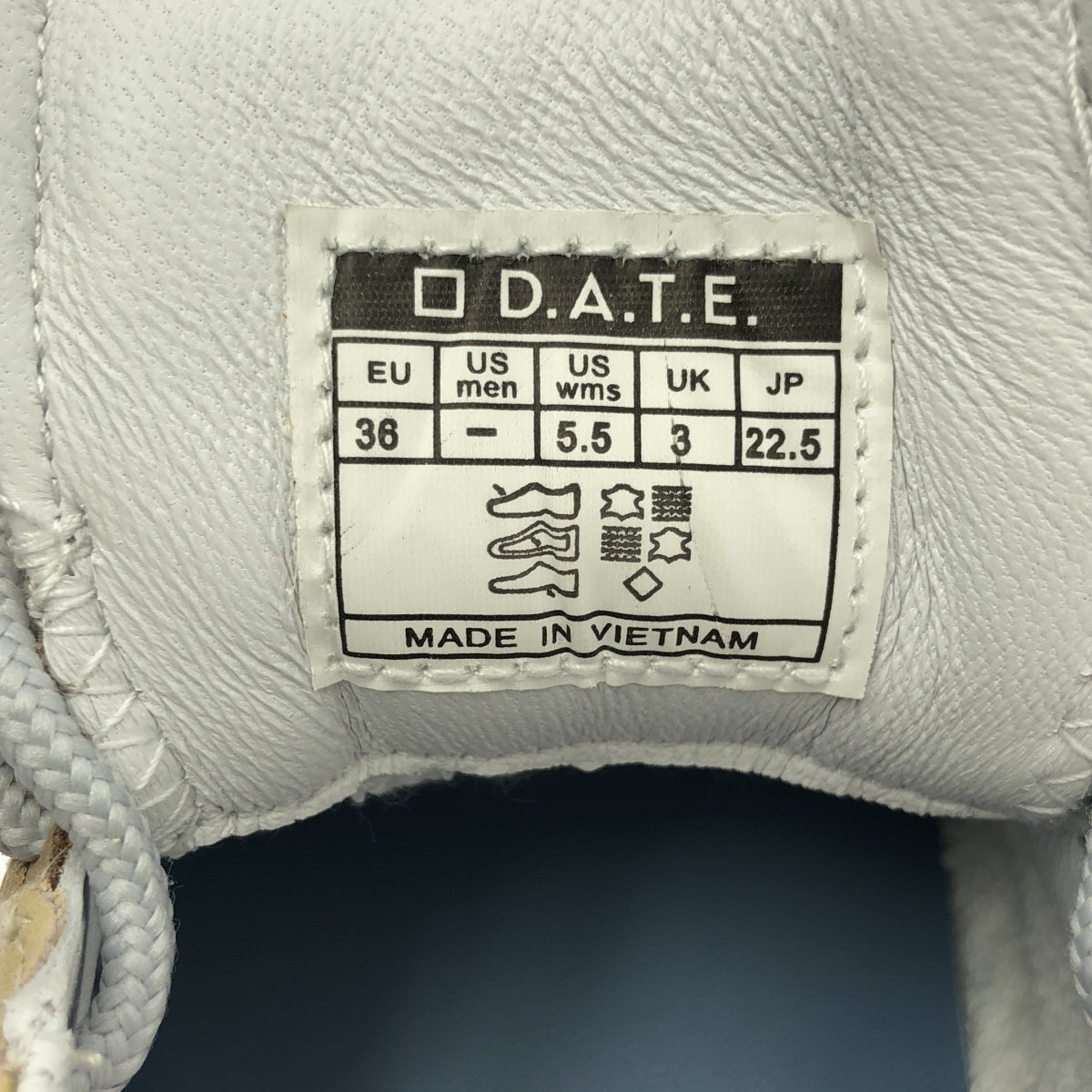 【美品】  D.A.T.E. / デイト | FUGA NYLON MUD ボリュームソール スニーカー | 22.5 | グレージュ | レディース