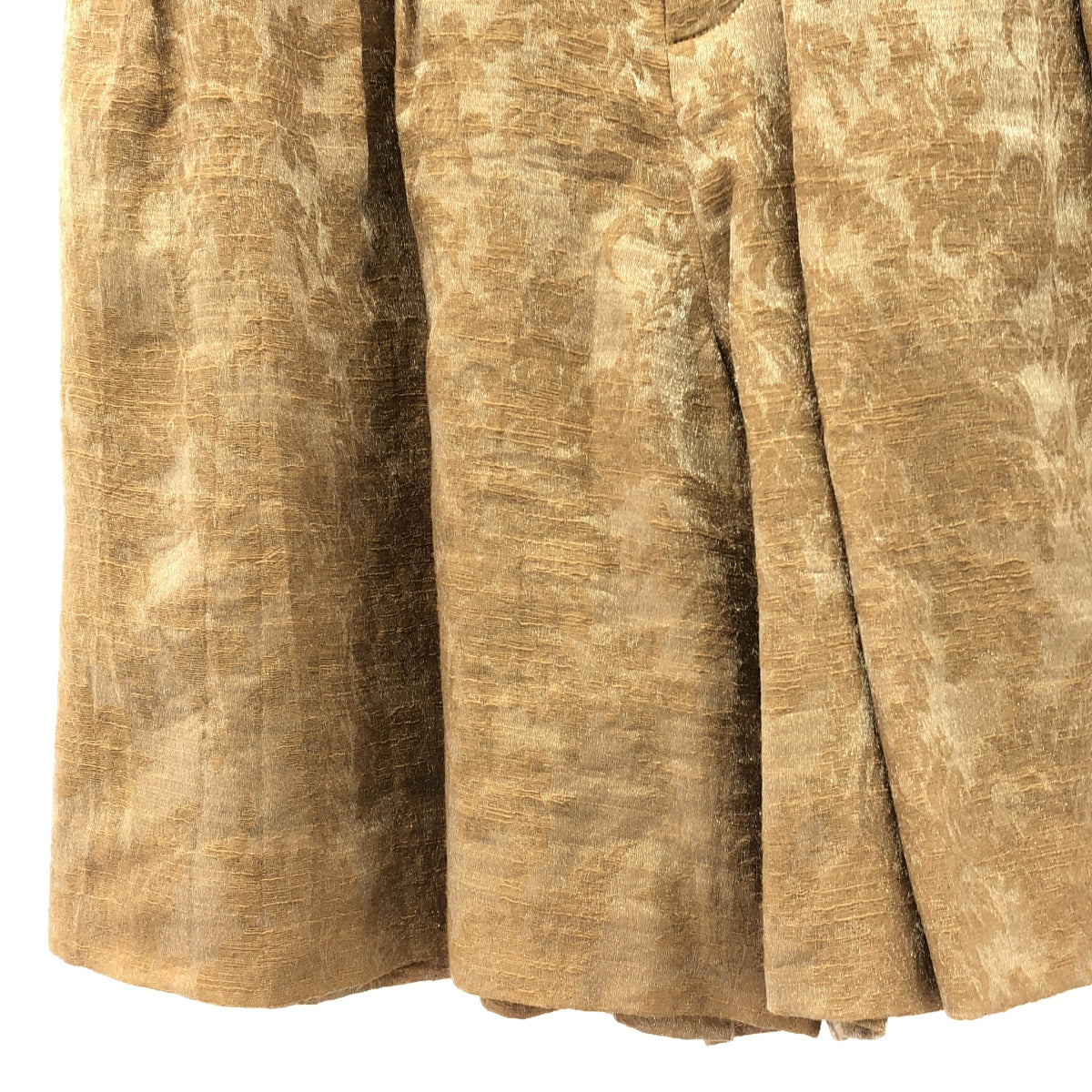 Mame Kurogouchi / Sparkling Slub Jacquard Short Pants | Pants | 2 | Beige | Women's