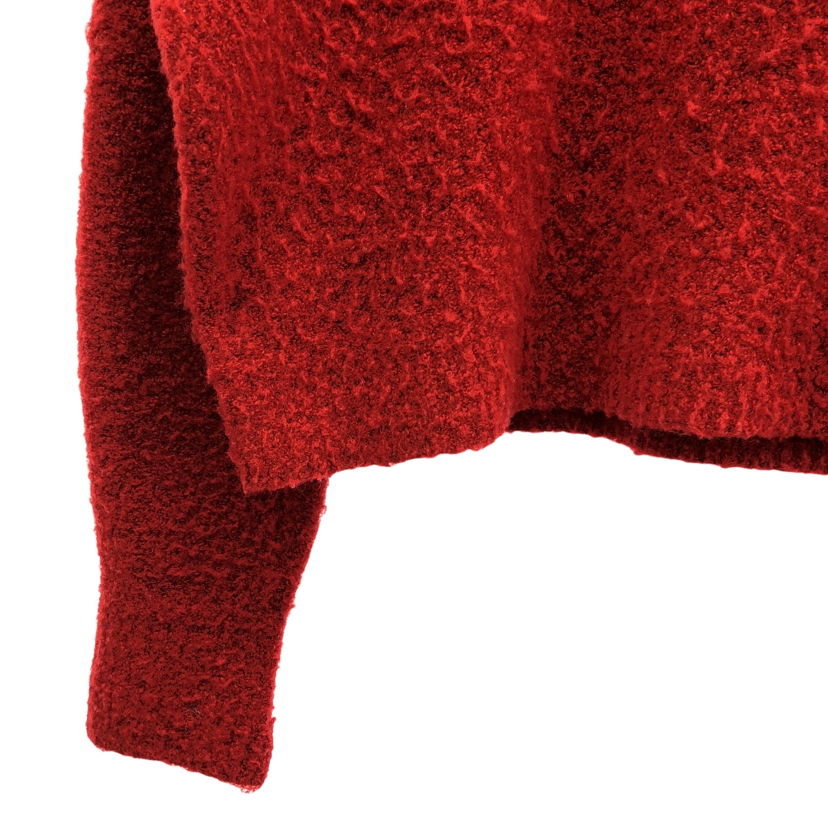 ASTRAET | 圓領地擲球針織衫 | 紅色 | 女款