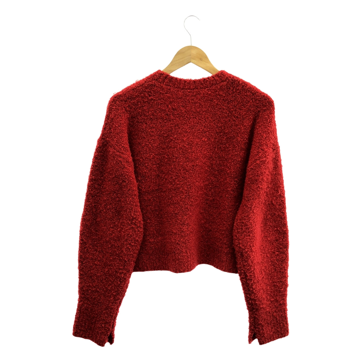 ASTRAET | 圓領地擲球針織衫 | 紅色 | 女款