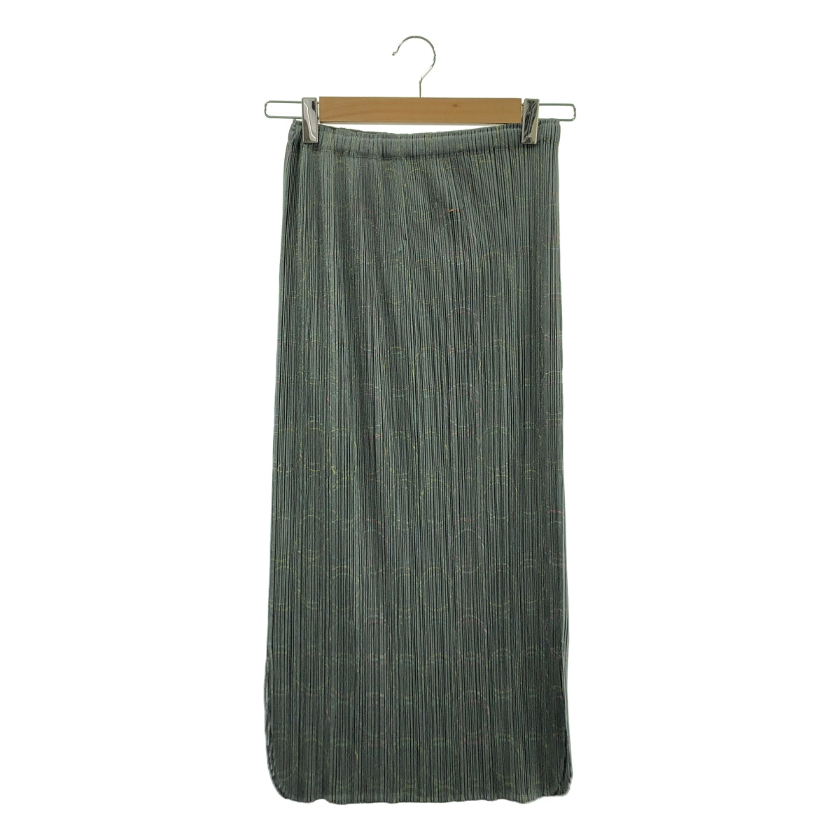 PLEATS PLEASE ISSEY MIYAKE / 플리츠 프리즈 이세이 미야케 | 플리츠 서클 엠브로이드 롱 스커트 | 1 |