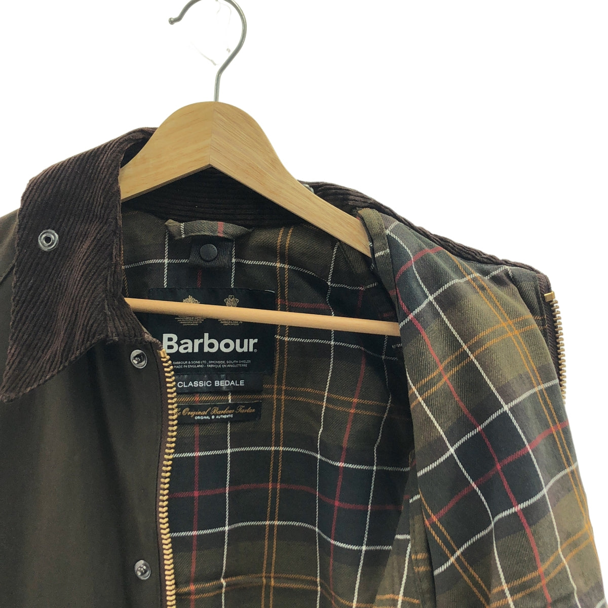 Barbour / バブアー | Classic Bedale Wax Jacket ビデイル オイルド ワックス ジャケット | 36 | ダークブラウン | メンズ