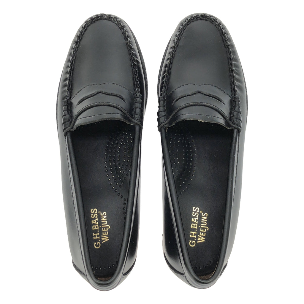 【新品】  G.H.BASS / ジーエイチバス | WEEJUNS PENNY LOAFERS ペニーローファー | US6.5 | ブラック | レディース