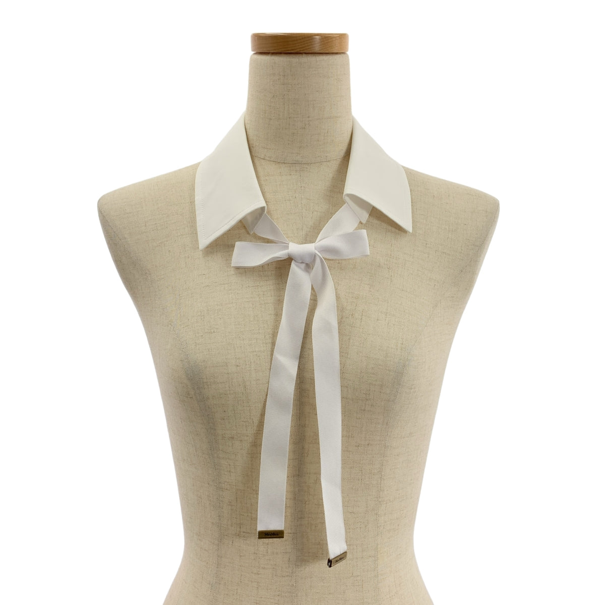 Max Mara / 맥스 마라 | GIRO 리본 컬러 츠케 칼라 | M | 기타