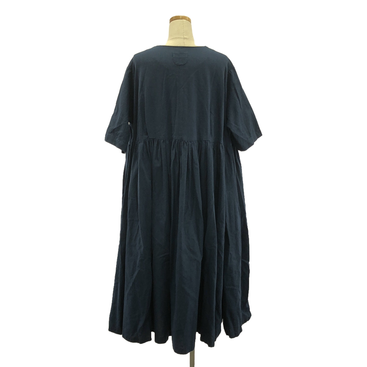 madder madder / Madamada | Milky Librarian Dress | Navy | Women's