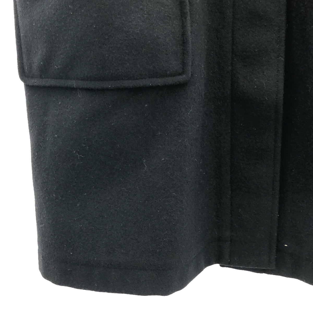 MHL. / エムエイチエルマーガレットハウエル | TOUGH WOOL MELTON ダッフルコート | 1 | ブラック | レディース