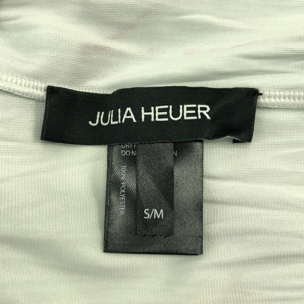 Julia heuer / 율리아 호이어 | 주름 처리 플라워 프린트 플레어 이지 팬츠 | S / M |