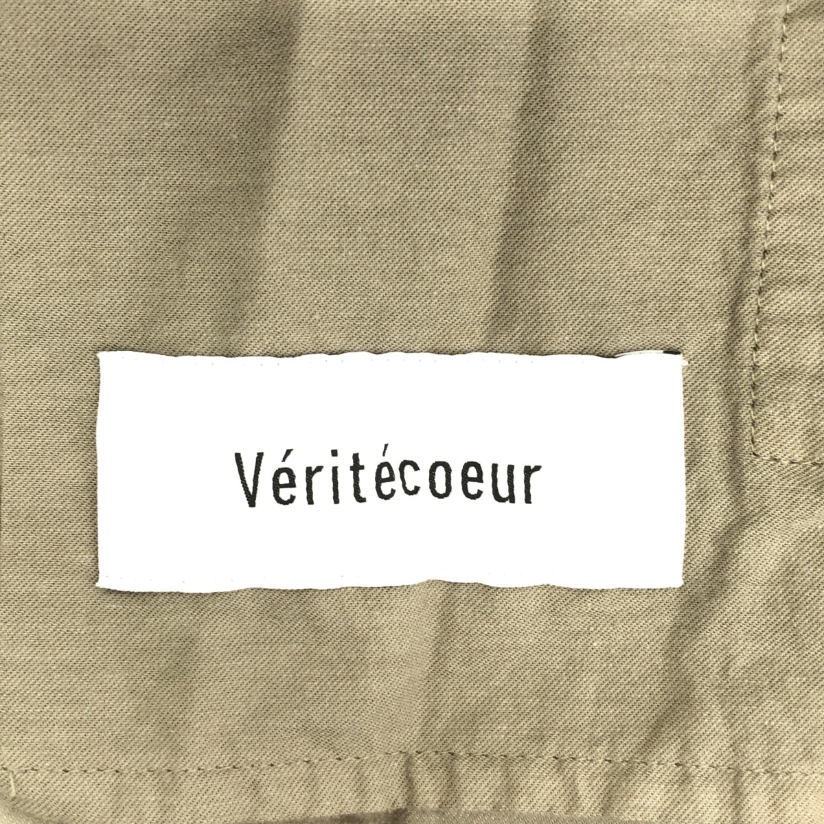 veritecoeur | 棉麻休閒褲 | F碼 | 女款