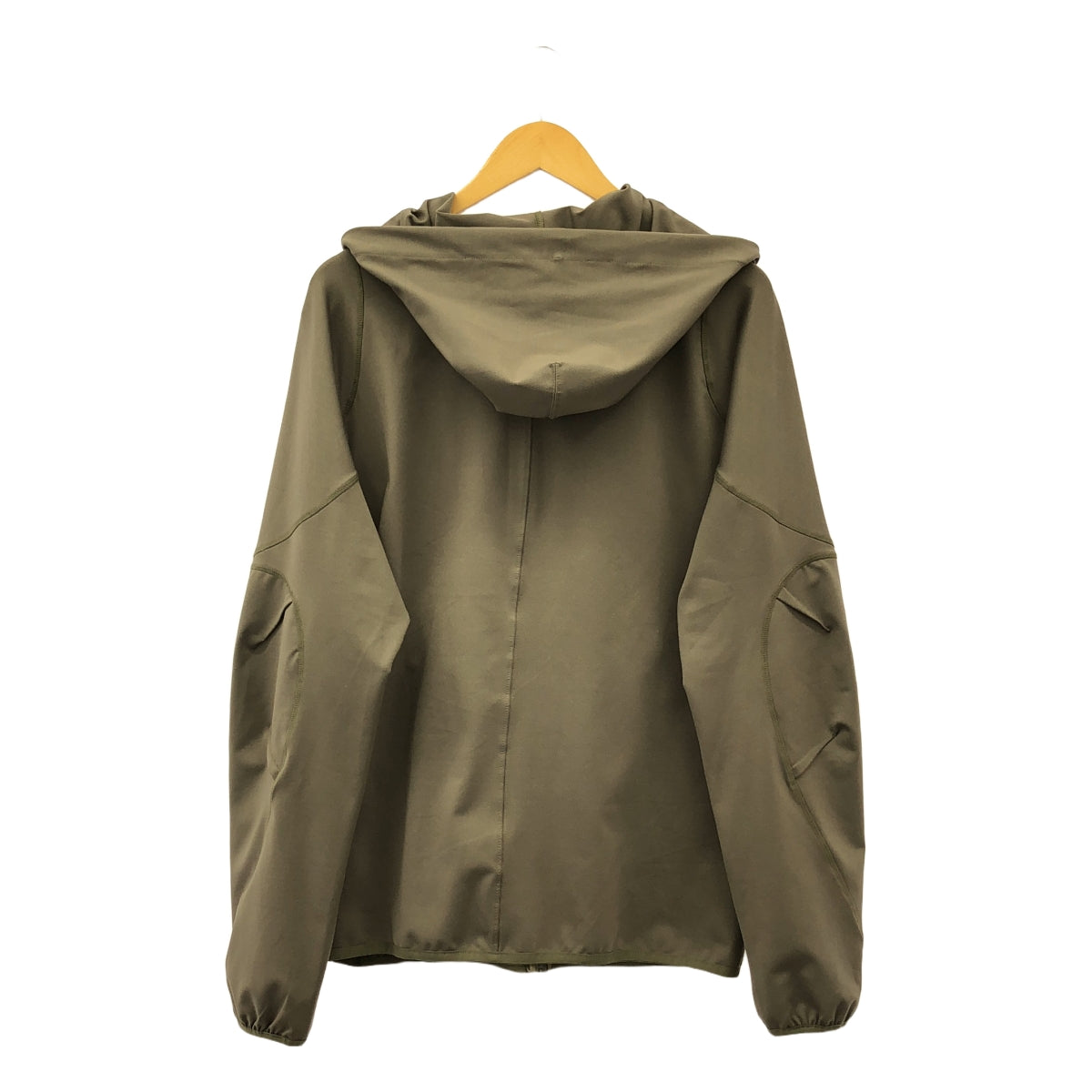 POST ARCHIVE FACTION / ポストアーカイブファクション | 5.0 hoodie right / フルジップ ストレッチ ジャケット フーディ | M | オリーブ | メンズ