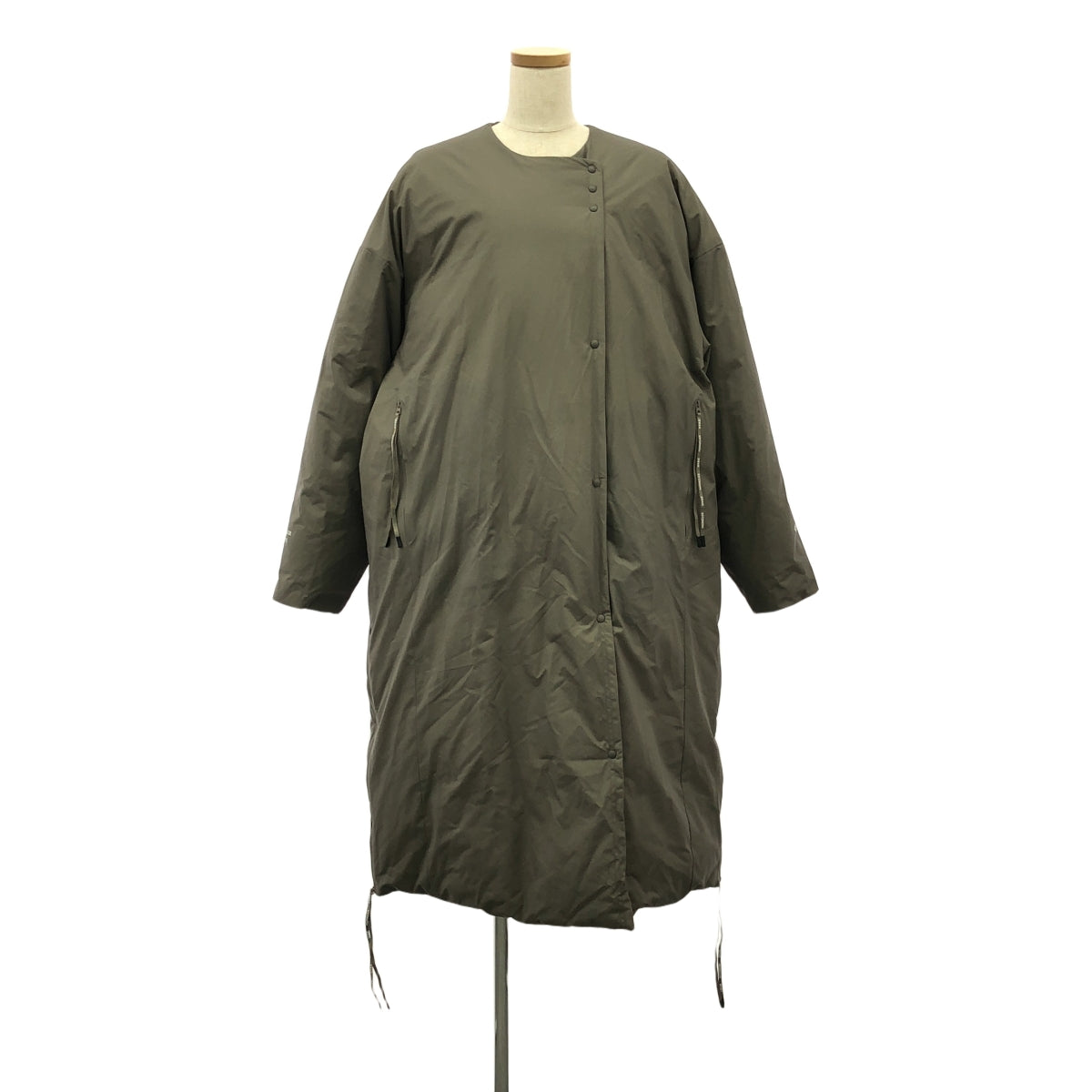[狀況良好] MONCLER / Moncler | × HYKE / Hike GENIUS 4 MUVERANIS GORE-TEX / Muveranis Gore-Tex 羽絨外套 | 1 |卡其灰|女性的