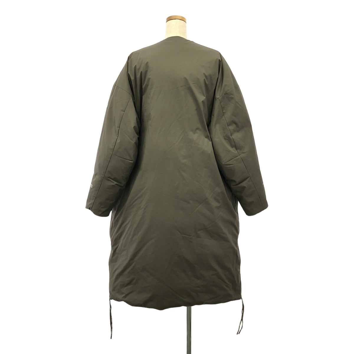【美品】  MONCLER / モンクレール | × HYKE / ハイク GENIUS 4  MUVERANIS GORE-TEX / ムベラニス ゴアテックス ダウンコート | 1 | カーキグレー | レディース
