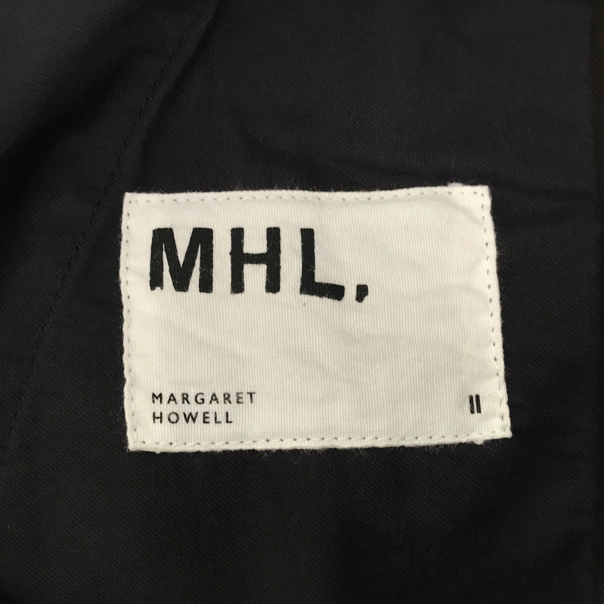 MHL. / エムエイチエルマーガレットハウエル | ダブルアジャスター ワイドスラックス パンツ | 2 | オリーブ | レディース