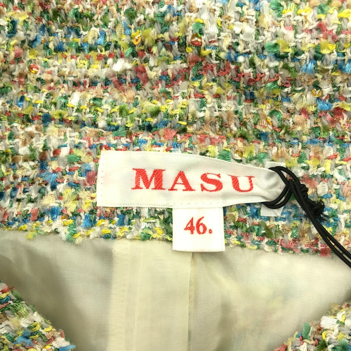 MASU / MASU | 2024SS | CANDY TWEED ZIP-UP HOODIE | 46 | Men's