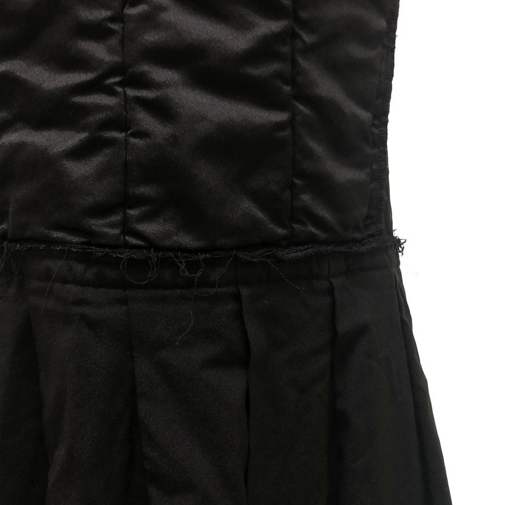 COMME des GARCONS / コムデギャルソン | 2017AW | ポリエステル 製品加工 変形 断ち切り ドレス ワンピース | XS | レディース