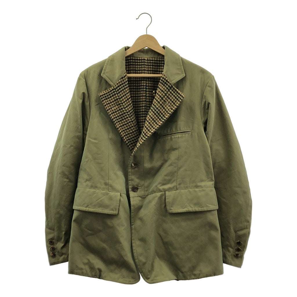 ensou | Olmetex 棉毛千鳥格雙面穿 Apollo 外套 | M 碼 | 男士