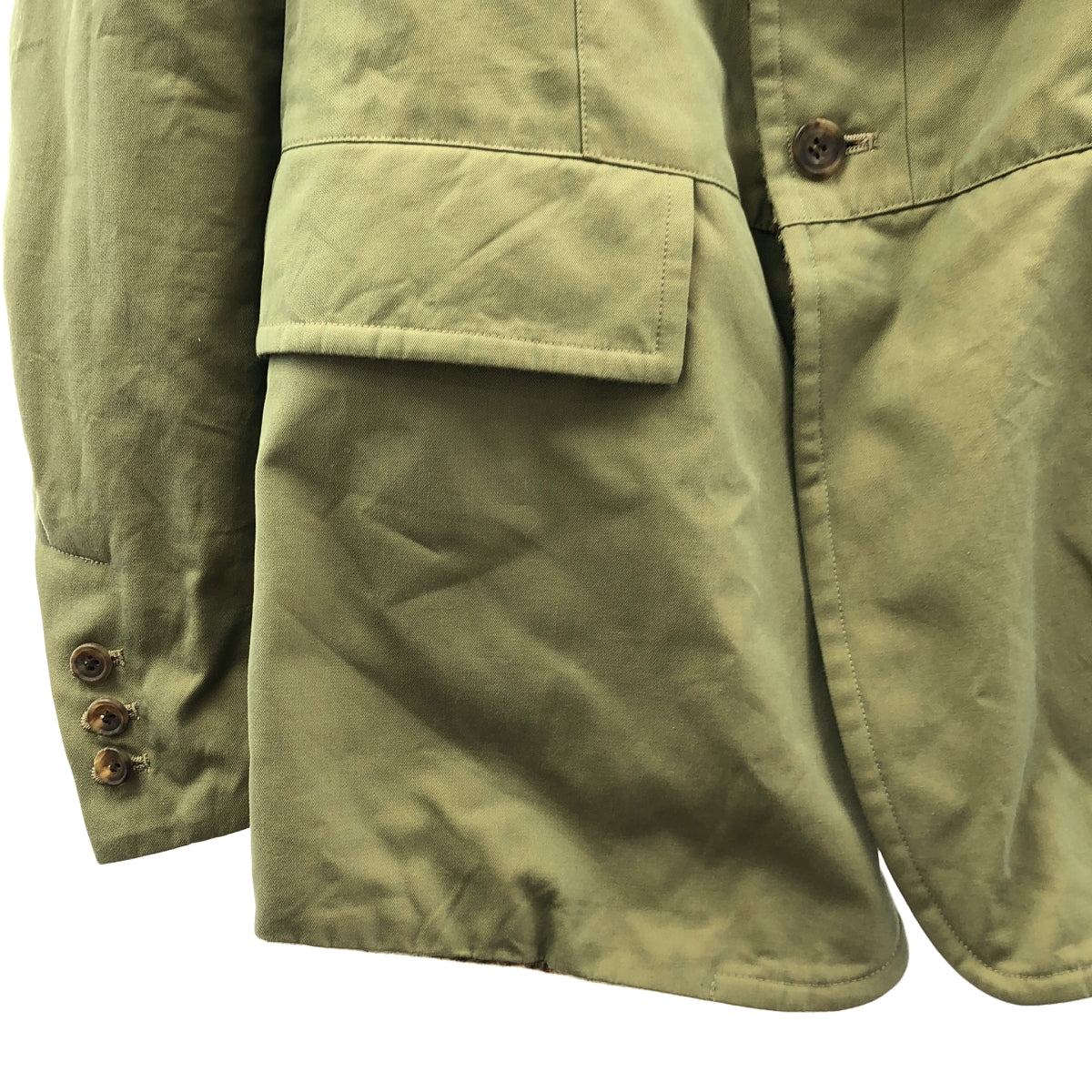 ensou / エンソウ | Olmetex コットン ウール 千鳥格子 リバーシブル アポロジャケット | M | メンズ