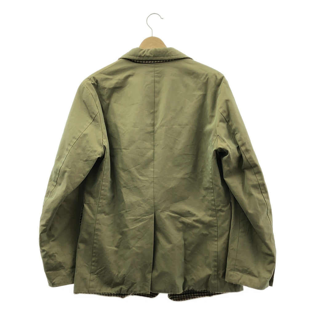 ensou | Olmetex 棉毛千鳥格雙面穿 Apollo 外套 | M 碼 | 男士