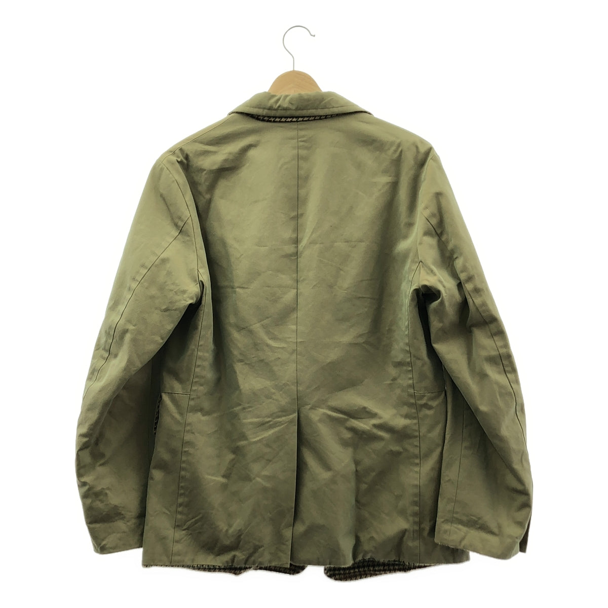 ensou / エンソウ | Olmetex コットン ウール 千鳥格子 リバーシブル アポロジャケット | M | メンズ