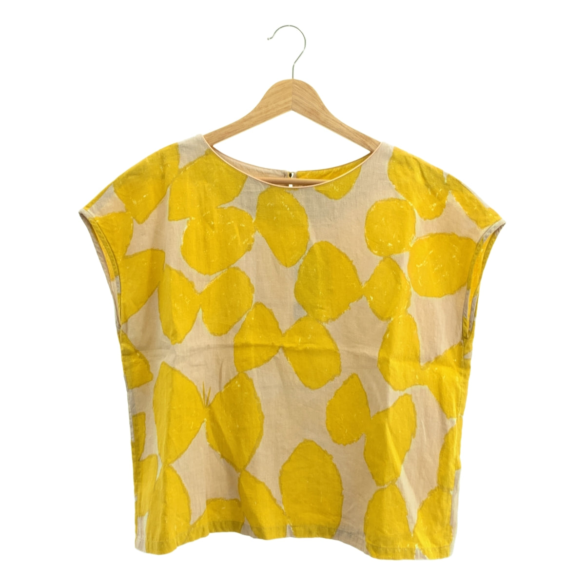 mina perhonen / 미나펠호넨 | slow dance 슬로우 댄스 린넨 민소매 블라우스 | 36 |