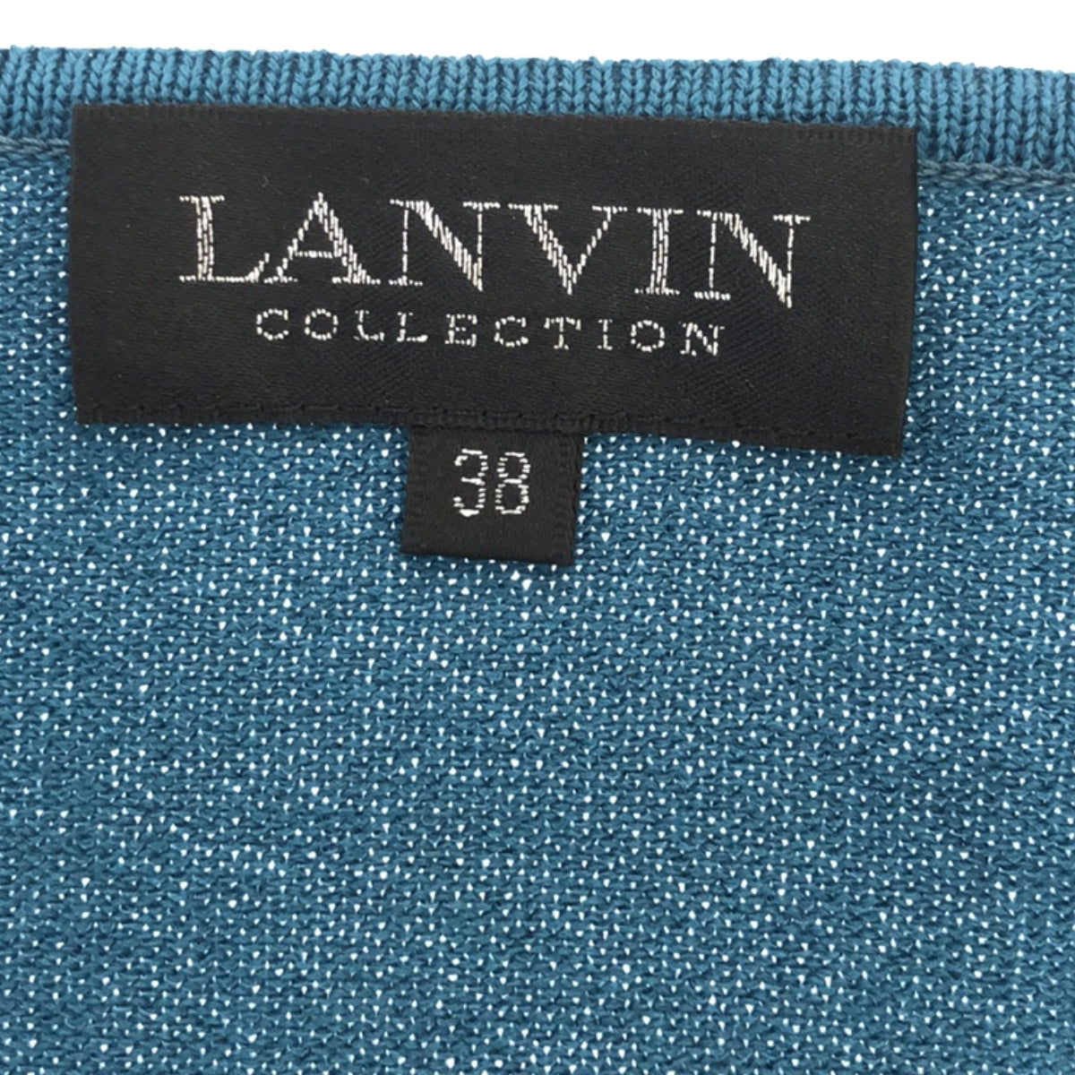 LANVIN COLLECTION / ランバンコレクション | シルク混 異素材