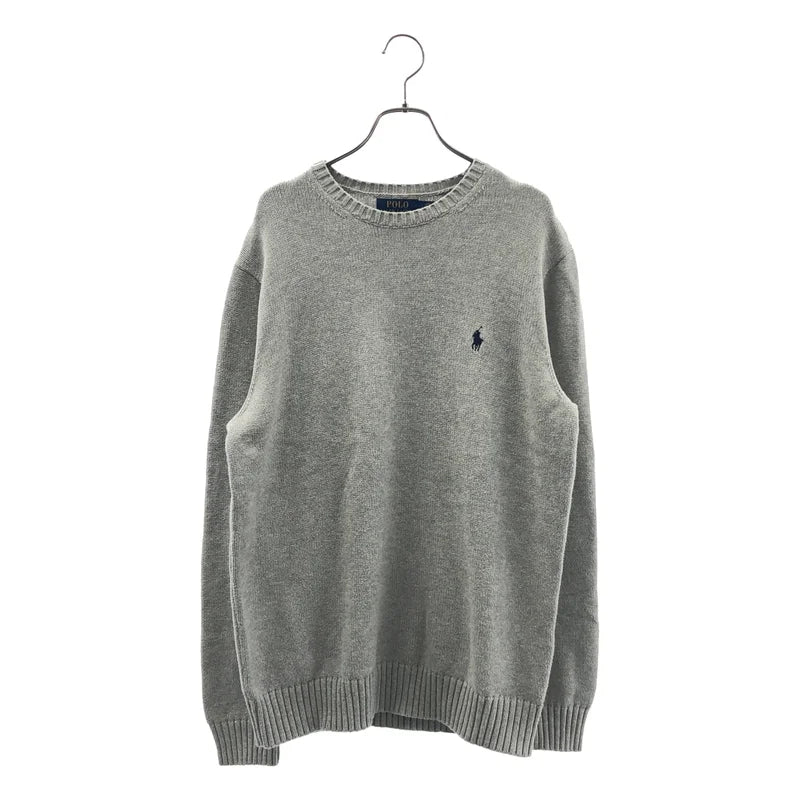 POLO RALPH LAUREN / 폴로 랄프 로렌 | 코튼 크루넥 니트 스웨터 | M | 남성