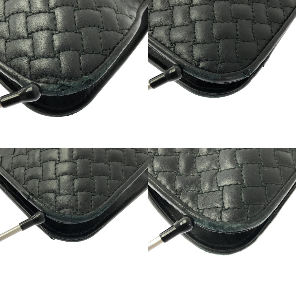 BOTTEGA VENETA / ボッテガヴェネタ | イントレチャート レザー ブリーフケース ビジネスバッグ | ブラック | メンズ