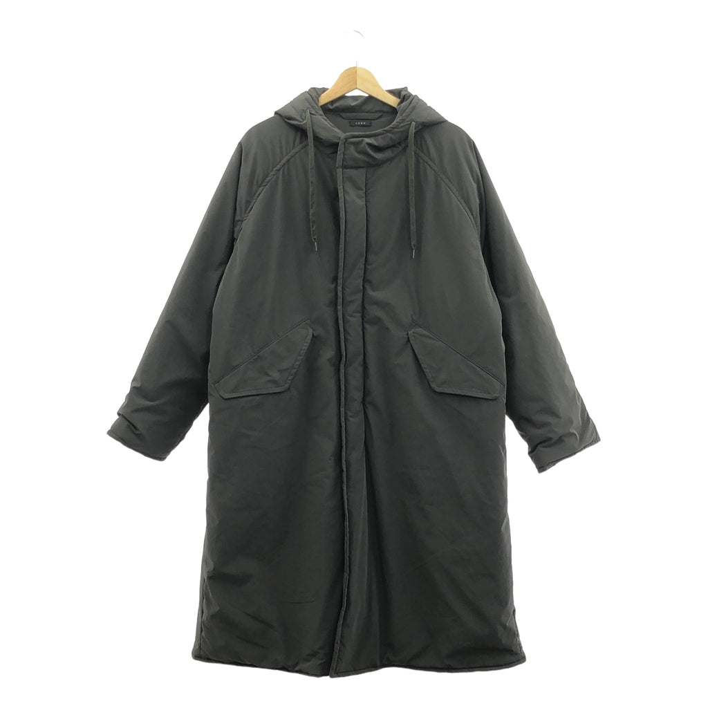 LENO / リノ | INSULATION HOODED COAT インシュレーション フーデッド コート | 1 | チャコール | レディース