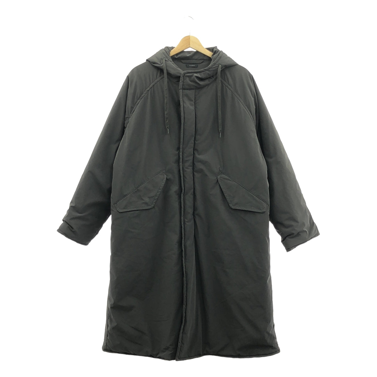 LENO / リノ | INSULATION HOODED COAT インシュレーション フーデッド コート | 1 | チャコール | レディース