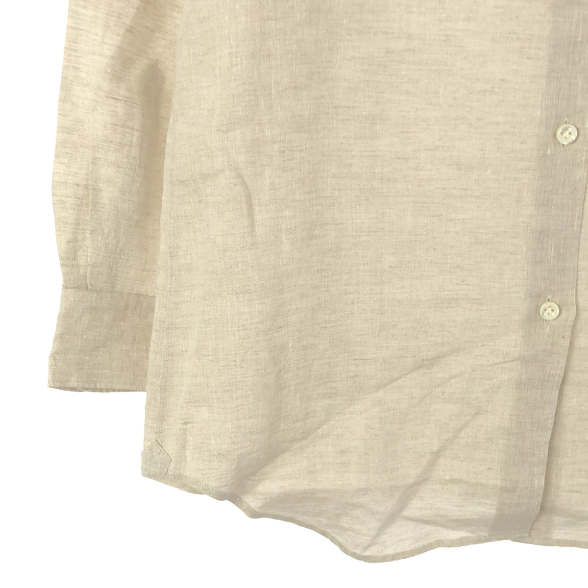 Deuxieme Classe | 2021SS | LINEN wire wash shirt | F | Beige | Women's