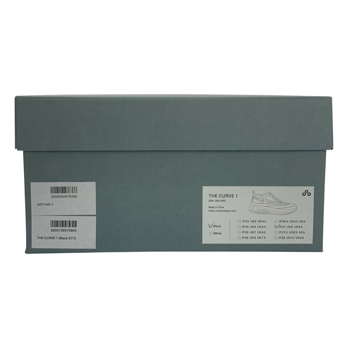 OAO | THE CURVE / Vibram / Vibram鞋底皮革低筒運動鞋 | 27碼 | 男士