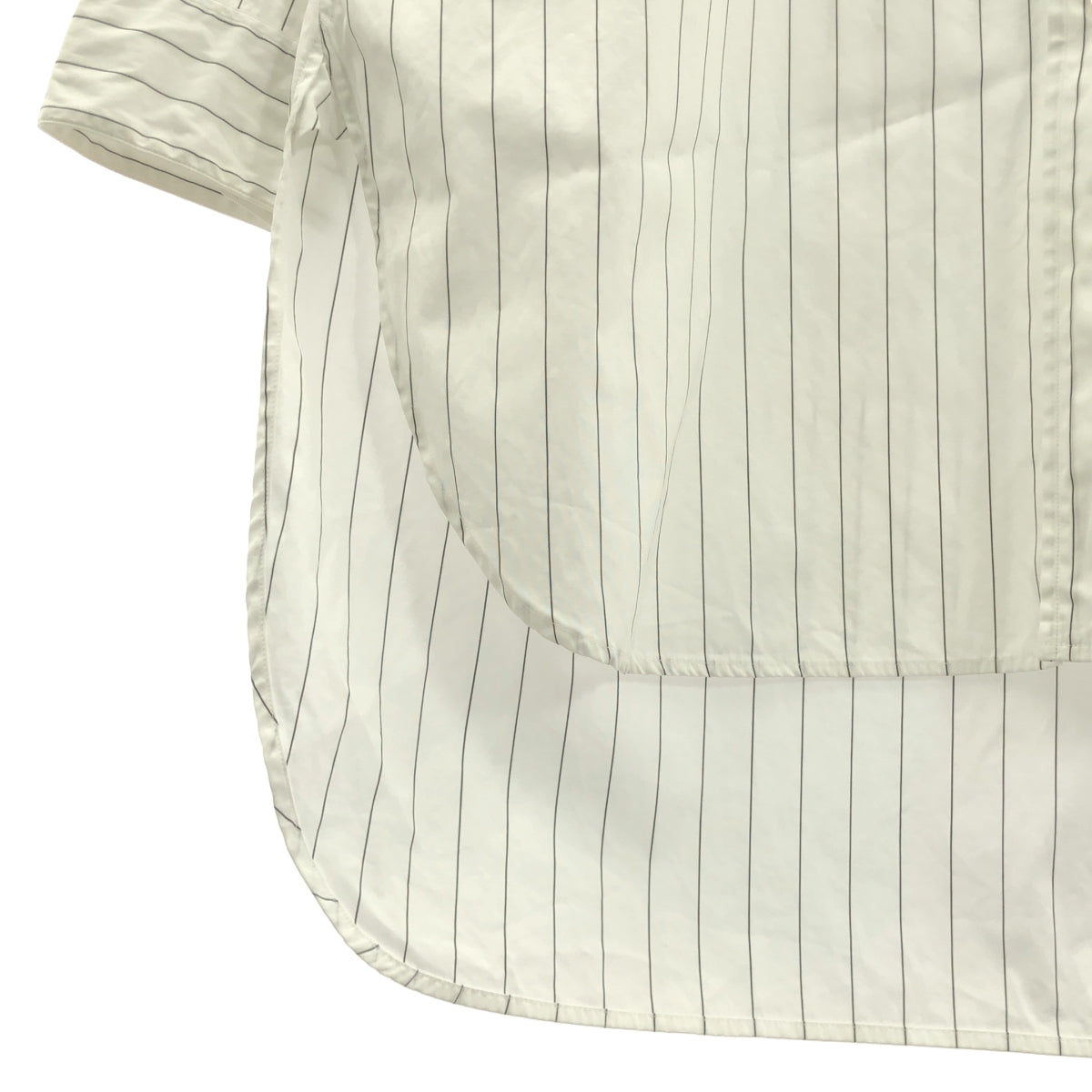 MARGARET HOWELL / マーガレットハウエル | コットン バンドカラー シャツ ブラウス | 1 | レディース