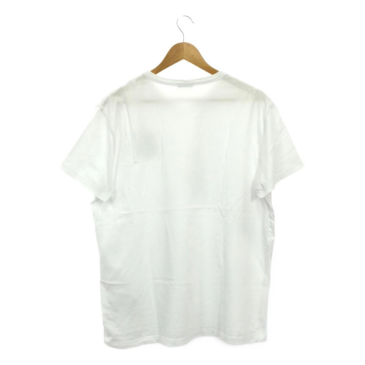 MONCLER / モンクレール | MAGLIA SCOLLO A V / デカ コットン ワッペン Tシャツ カットソー | XXL | – KLD