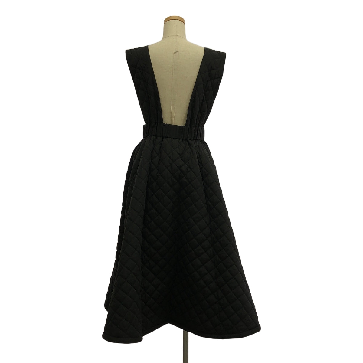 rosymonster / ロージーモンスター | キルティング ワンピース | F | ブラック | レディース