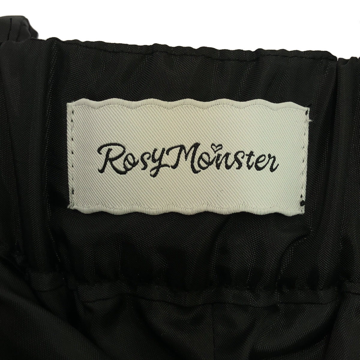 rosymonster / ロージーモンスター | キルティング ワンピース | F | ブラック | レディース